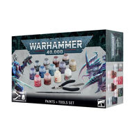 60-12 Warhammer 40K: Paints + Tools Set 10th Edition